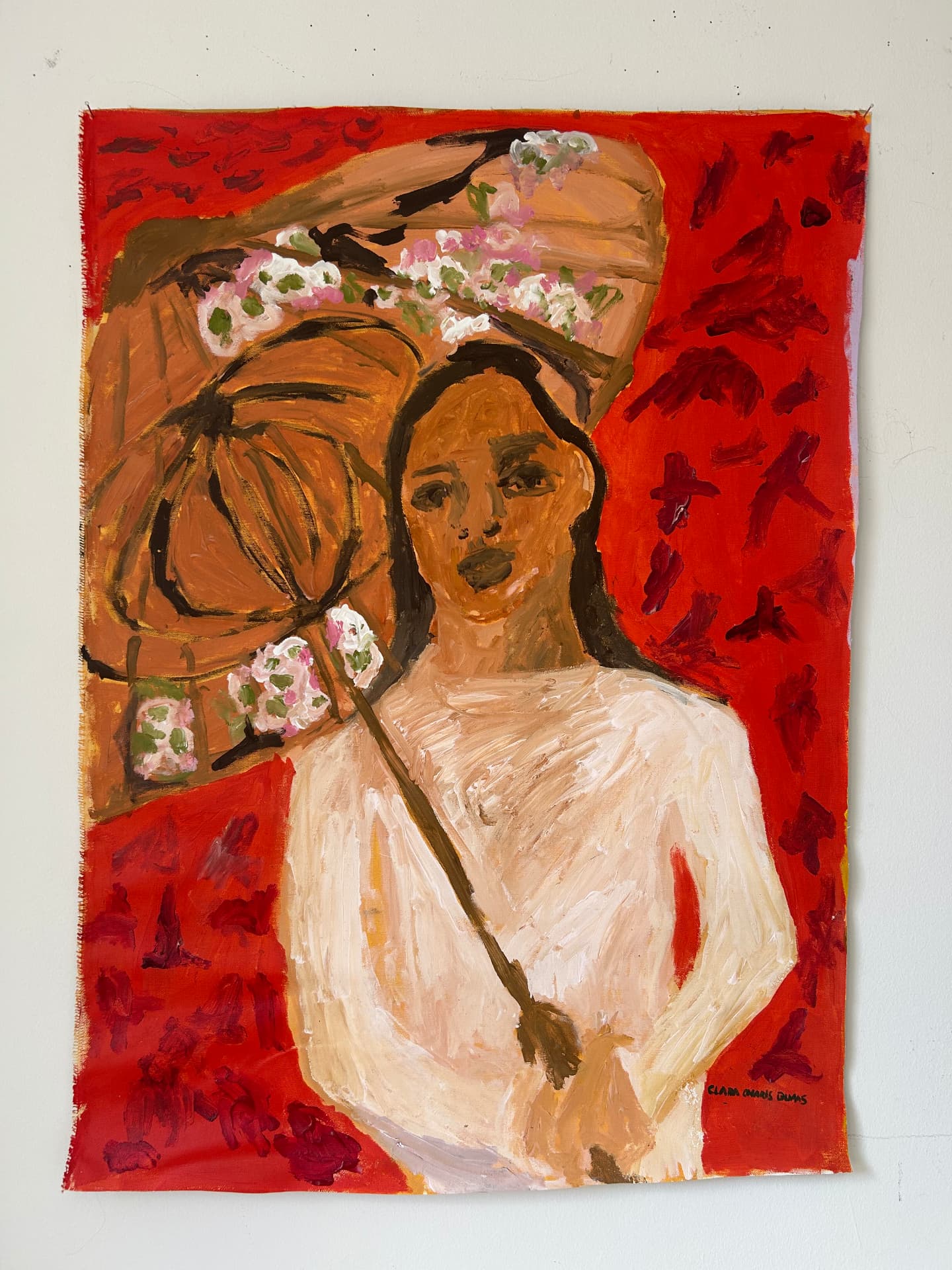 Wiedererkannt, Acrylic on canvas, 65 × 90 cm